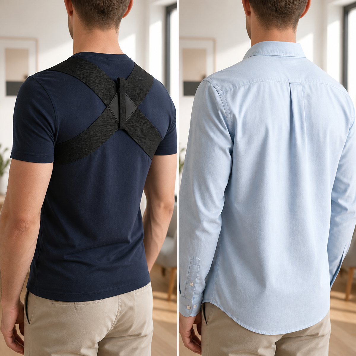 Real Customer Result: Invisible under Oxford Shirt